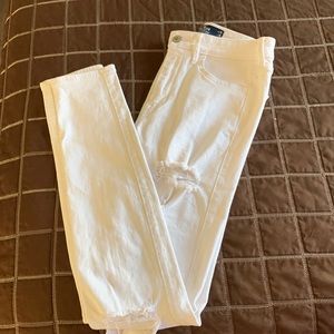 White Hollister jeans